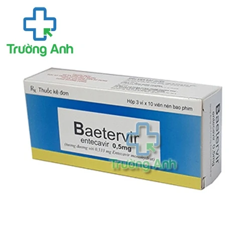 Baetervir - Thuốc điều trị viêm gan B hiệu quả