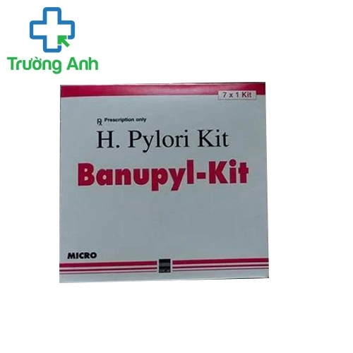 Banupyl kit - Thuốc điều trị viêm loét dạ dày, tá tràng hiệu quả