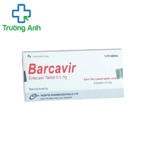 Barcavir - Thuốc điều trị viêm gan B hiệu quả