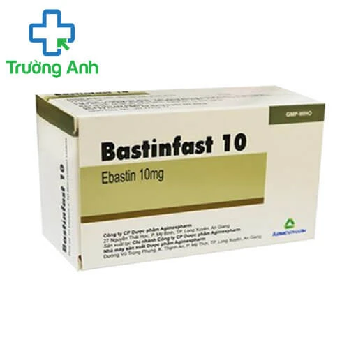 BASTINFAST 10 - Thuốc điều trị bệnh viêm mũi dị ứng hiệu quả của Agimexpharm