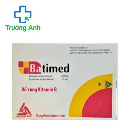 Batimed Mayer -BPC - Thuốc điều trị thiếu vitamin nhóm B