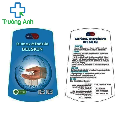 Belskin - Gel rửa tay sát khuẩn khô hiệu quả