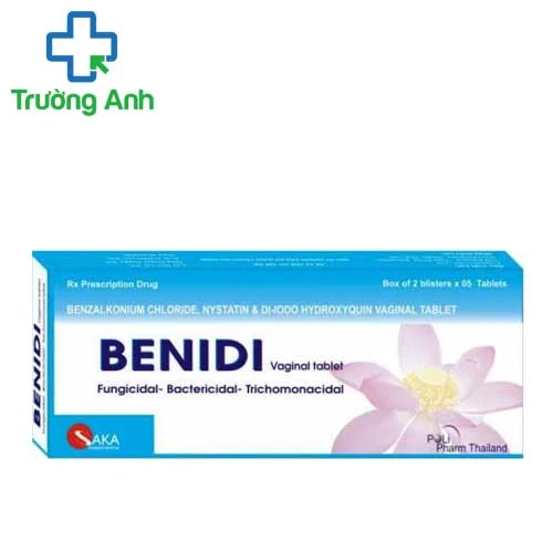 Benidi - Thuốc điều trị nhiễm nấm âm đạo hiệu quả của Thái Lan
