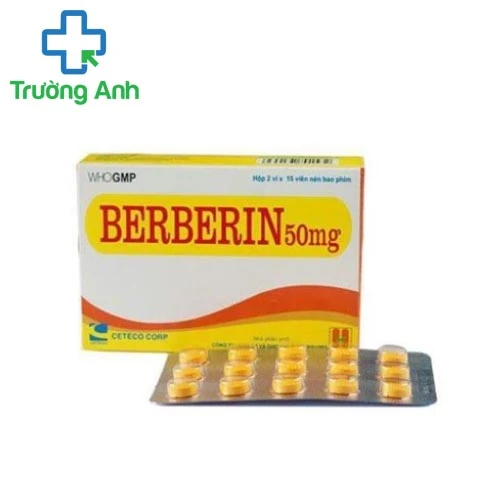 Berberin 50mg TW3 - Thuốc điều trị tiêu chảy hiệu quả
