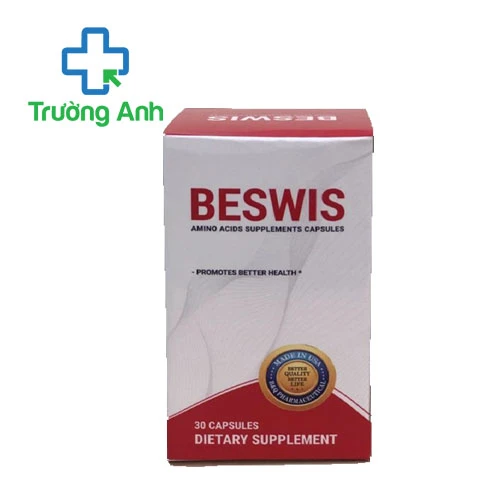 Beswis - Bổ sung acid amin tăng cường sức khỏe hiệu quả của Mỹ
