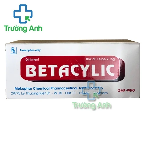 Betacylic 15g - Thuốc điều trị bệnh da liễu hiệu quả