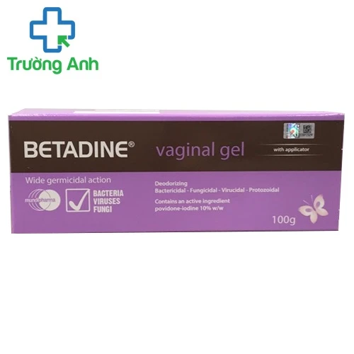 Betadine Vaginal Gel 10% (100g) - Thuốc sát trùng âm đạo hiệu quả của Ấn Độ
