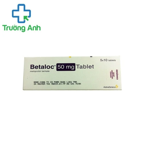 Betaloc 50mg - Thuốc điều trị cao huyết áp hiệu quả 