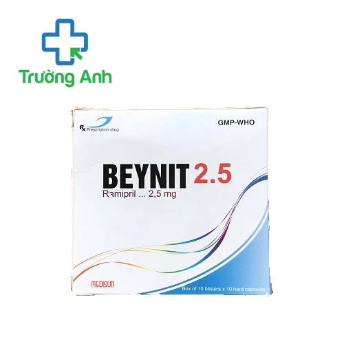Beynit 2.5 - Thuốc điều trị tăng huyết áp hiệu quả của Me Di Sun