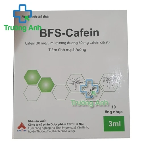 BFS-Cafein - Thuốc điều trị suy nhược cơ thể của CPC1 
