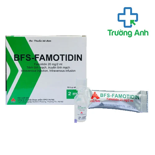 BFS-Famotidin - Thuốc điều trị viêm loét dạ dày hiệu quả