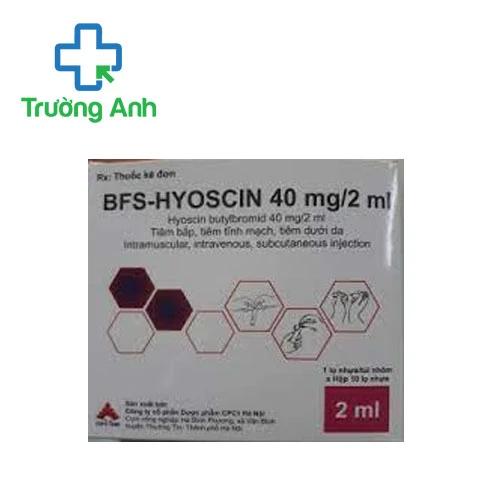 BFS-Hyoscin 40mg/2ml - Thuốc điều trị co thắt dạ dày