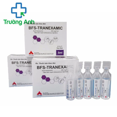 BFS-Tranexamic 250mg/5ml - Thuốc điều trị và phòng ngừa bệnh chảy máu hiệu quả