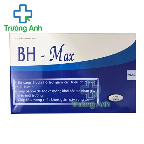 BH-Max - Viên uống bổ sung Biotin hiệu quả