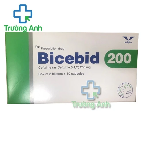 Bicebid 200mg - Thuốc điều trị nhiễm khuẩn hiệu quả của Bidiphar