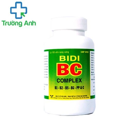 Bidi BC Complex 300mg Bidiphar - Bổ sung vitamin, hỗ trợ tiêu hóa