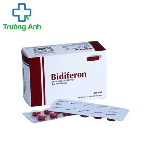 Bidiferon - Thuốc giúp phòng và điều trị thiếu sắt hiệu quả