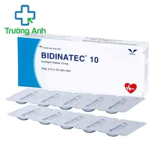 Bidinatec 10 Bidipharm - Thuốc điều trị huyết áp cao hiệu quả