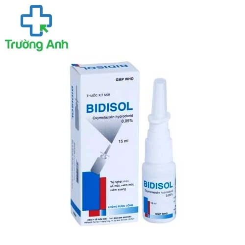 Bidisol - Thuốc xịt mũi hiệu quả của Bidiphar