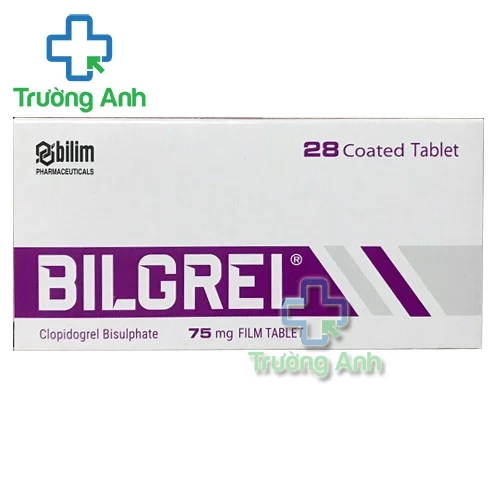 Bilgrel 75mg Bilim - Thuốc điều trị dự phòng nghẽn mạch huyết khối hiệu quả
