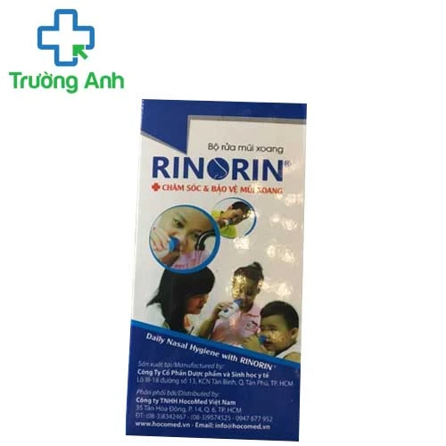 Bình rửa mũi Rinorin - Giúp chăm sóc, vệ sinh mũi hiệu quả