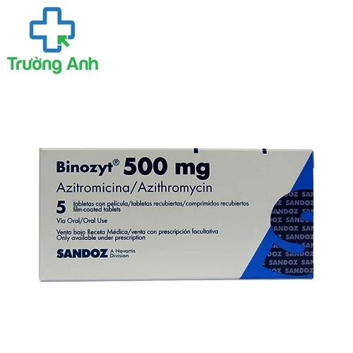 Binozyt 500mg Sandoz - Thuốc điều trị nhiễm trùng hiệu quả