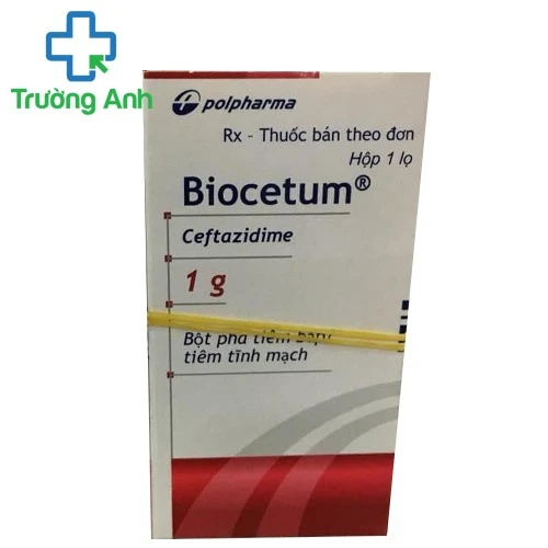 Biocetum 1g - Thuốc điều trị nhiễm trùng hiệu quả của Poland