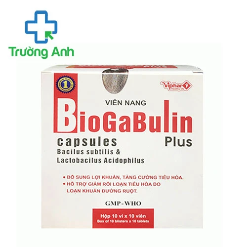 Biogabulin Plus - Hỗ trợ bổ sung lợi khuẩn cho hệ tiêu hóa