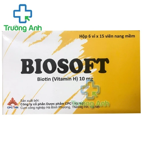 Biosoft - Thuốc điều trị rụng tóc và viêm da do thiếu vitamin nhóm B