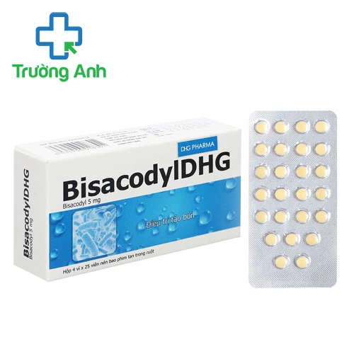 BisacodylDHG - Thuốc điều trị táo bón hiệu quả