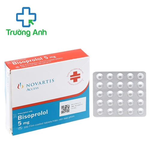 Bisoprolol 5mg Novartis - Thuốc điều trị tăng huyết áp hiệu quả