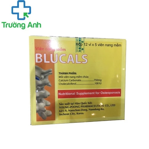 Blucals - Giúp tăng cường sức khỏe hệ xương hiệu quả
