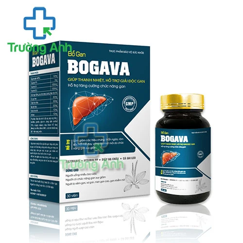 Bổ gan Bogava (lọ) - Hỗ trợ giải độc gan, tăng cường chức năng gan