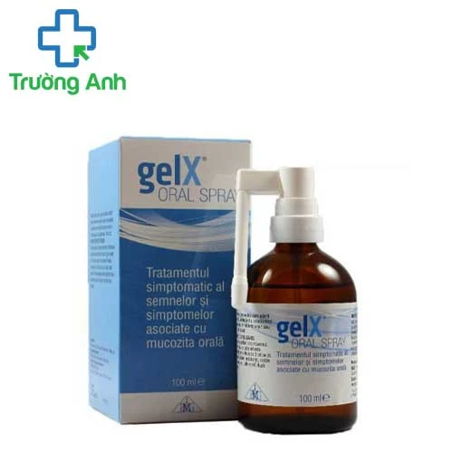 Bộ GelX - Thuốc điều trị viêm loét miệng cho bệnh nhân ung thư xạ trị hiệu quả
