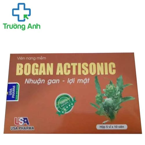 Bogan Actisonic - Giúp tăng cường chức năng gan hiệu quả