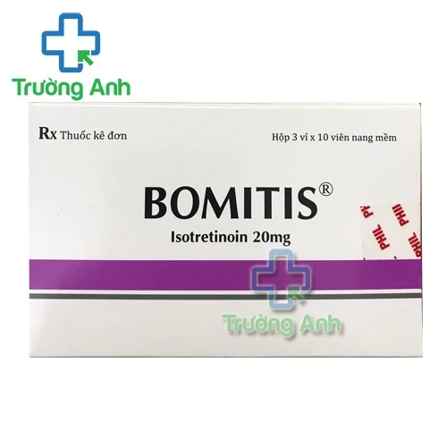 Bomitis - Thuốc điều trị mụn trứng cá nặng hiệu quả