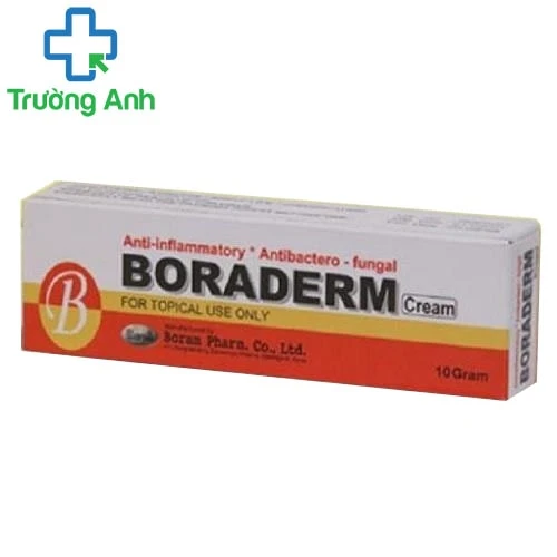Boraderm - Thuốc bôi ngoài ra điều trị nấm, viêm da, eczema