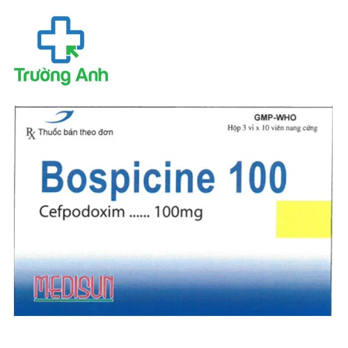 Bospicine 100 - Thuốc điều trị nhiễm khuẩn hiệu quả