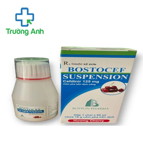 Bostocef suspension - Thuốc điều trị nhiễm khuẩn hiệu quả