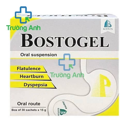 Bostogel Boston - Thuốc làm giảm các triệu chứng khó tiêu, ợ nóng hiệu quả 