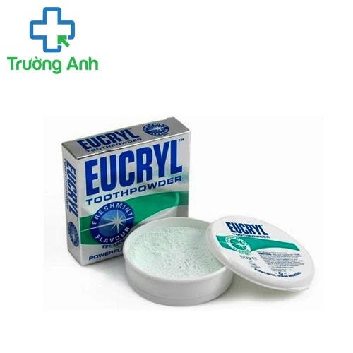 Bột tẩy trắng răng Eucryl Toothpowder Powerful Stain Removal của Anh