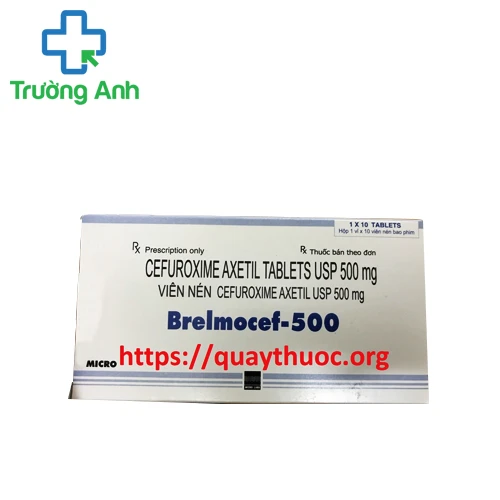 Brelmocef 500mg - Thuốc kháng sinh điều trị nhiễm khuẩn hiệu quả