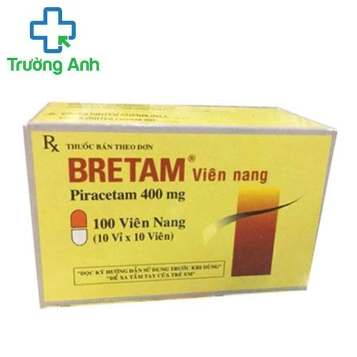 Bretam 400mg - Thuốc điều trị suy giảm trí nhớ của Hàn Quốc