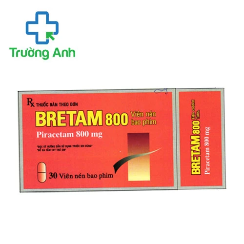 Bretam 800mg - Thuốc điều trị suy giảm trí nhớ của Hàn Quốc