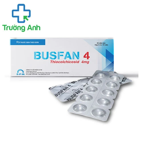 Busfan 4 - Thuốc giúp giãn cơ hiệu quả của SPM
