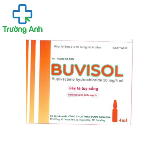 Buvisol -  Thuốc gây tê hiệu quả của DANAPHA