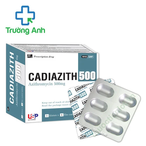 Cadiazith 500 USP - Thuốc điều trị nhiễm khuẩn hiệu quả