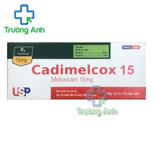 Cadimelcox 15mg USP - Thuốc điều trị viêm khớp dạng thấp hiệu quả