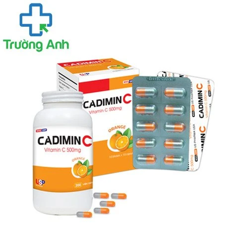 CADIMIN C 500 USP  - Giúp bổ sung vitamin C hiệu quả