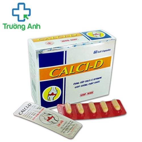 Calci-D Usa-Nic Pharma - Giúp cung cấp calci và vitamin D cho cơ thể hiệu quả